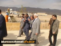 بازدید معاون وزیر و رئیس سازمان نوسازی، توسعه و تجهیز مدارس کشور از دانشگاه فرهنگیان خراسان شمالی 3