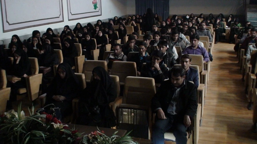 مراسم افتتاحیه چهل و چهارمین جشنواره بین المللی فیلم رشد دردانشگاه فرهنگیان خراسان شمالی 4