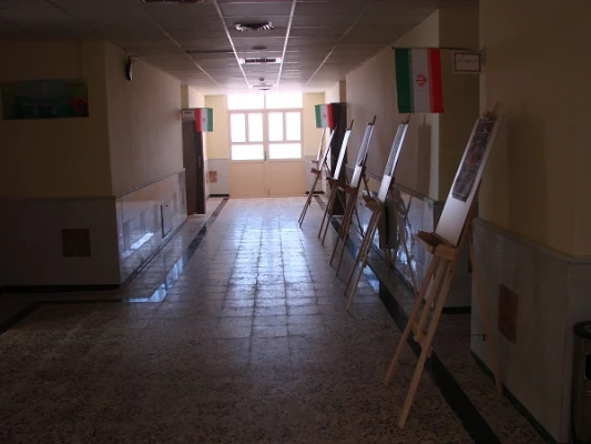 برگزاری نمایشگاه عکس و پوستر ویژه ایام الله دهه ی فجر در دانشگاه فرهنگیان خراسان شمالی 12