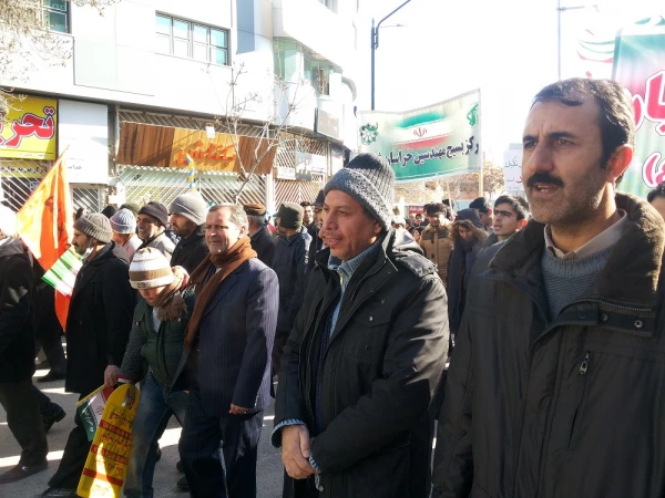 حضور پرشور کارکنان،دانشجویان و اساتید دانشگاه فرهنگیان خراسان شمالی در راهپیمایی 22 بهمن  17