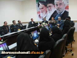 مراسم معارفه مسئولین حراست پردیس های دانشگاه فرهنگیان خراسان شمالی 5