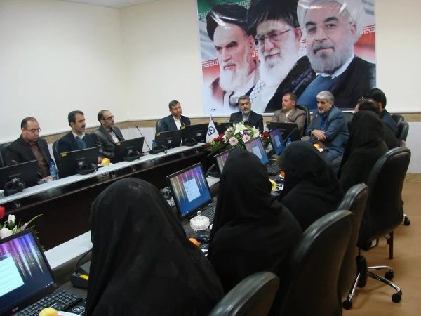 مراسم معارفه مسئولین حراست پردیس های دانشگاه فرهنگیان خراسان شمالی 5