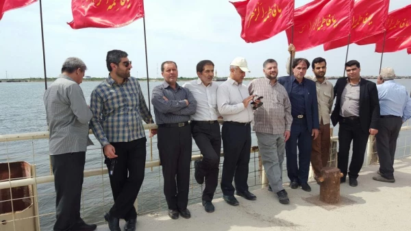 حضور دکتر صفرزاده به همراه روسای دانشگاه ها در اردوی راهیان نور 3