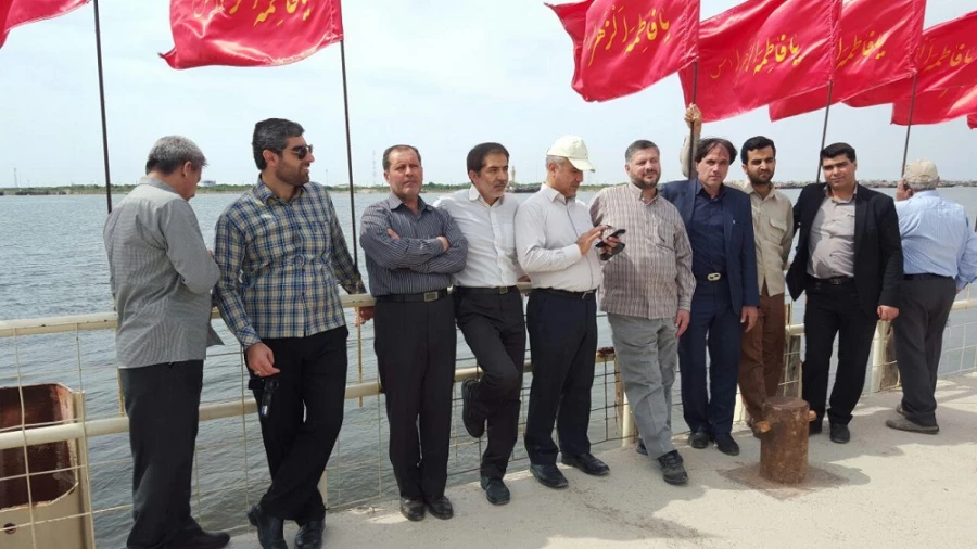 حضور دکتر صفرزاده به همراه روسای دانشگاه ها در اردوی راهیان نور 3