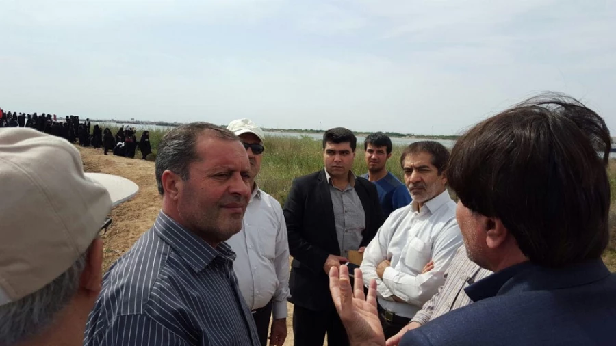 حضور دکتر صفرزاده به همراه روسای دانشگاه ها در اردوی راهیان نور 4