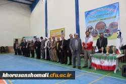 مراسم افتتاحیه المپیادورزشی پردیس امام محمدباقر(ع) بجنورد برگزارشد 2