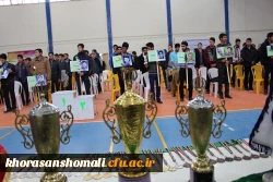 مراسم افتتاحیه المپیادورزشی پردیس امام محمدباقر(ع) بجنورد برگزارشد 2