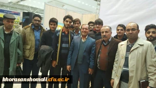 بازدید مسئولین، کارکنان، استادان و دانشجومعلمان دانشگاه فرهنگیان از نمایشگاه کتاب استان