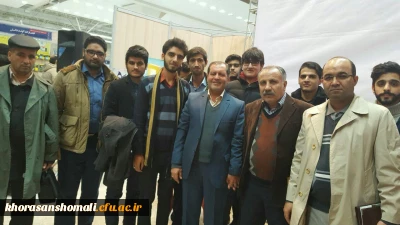 بازدید مسئولین، کارکنان، استادان و دانشجومعلمان دانشگاه فرهنگیان از نمایشگاه کتاب استان