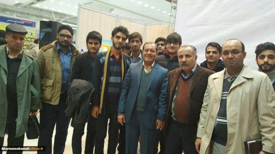 بازدید مسئولین، کارکنان، استادان و دانشجومعلمان دانشگاه فرهنگیان از نمایشگاه کتاب استان 2