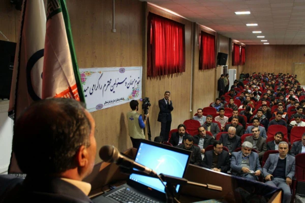 مراسم تجلیل از پژوهشگران برتر  دانشگاه فرهنگیان خراسان شمالی برگزارشد 3