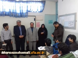 بازدید سرپرست دانشگاه فرهنگیان و مدیرکل آموزش وپرورش استان از مدارس طرح کارورزی 2