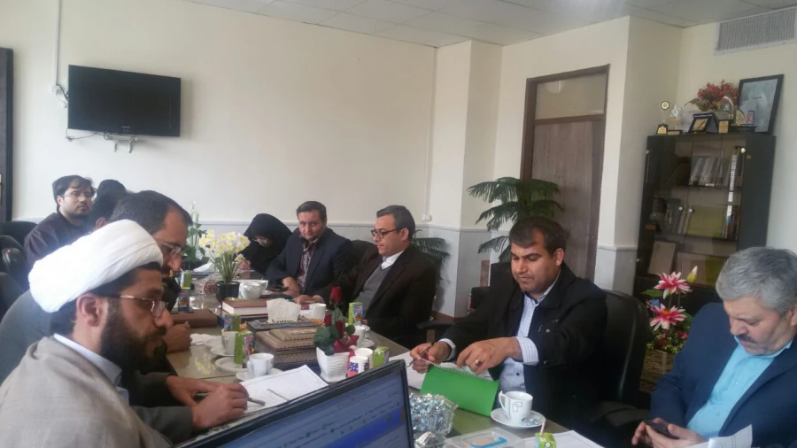 اولین جلسه شورای فرهنگی و اجتماعی دانشگاه فرهنگیان خراسان شمالی در سال96 برگزارشد 3