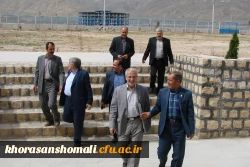 بازدید دکتر نوید ادهم دبیرکل شورای عالی آموزش و پرورش کشور از دانشگاه فرهنگیان خراسان شمالی 2