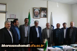 بازدید دکتر نوید ادهم دبیرکل شورای عالی آموزش و پرورش کشور از دانشگاه فرهنگیان خراسان شمالی 4