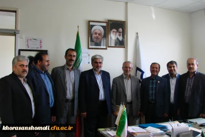 بازدید دکتر نوید ادهم دبیرکل شورای عالی آموزش و پرورش کشور از دانشگاه فرهنگیان خراسان شمالی