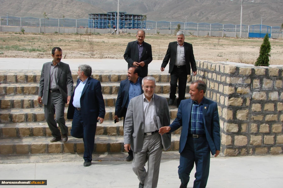 بازدید دکتر نوید ادهم دبیرکل شورای عالی آموزش و پرورش کشور از دانشگاه فرهنگیان خراسان شمالی 6