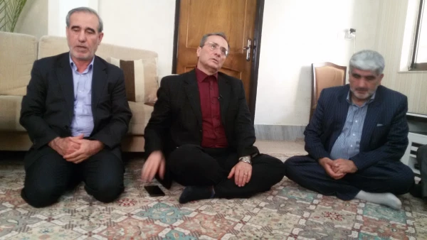 دیدار آقای دکتر مهر محمدی سرپرست دانشگاه فرهنگیان با خانواده شهید عبداله برزگر 2