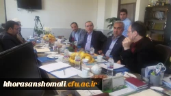 برگزاری اولین جلسه هیات امناء دانشگاه فرهنگیان خراسان شمالی در سال 96 4