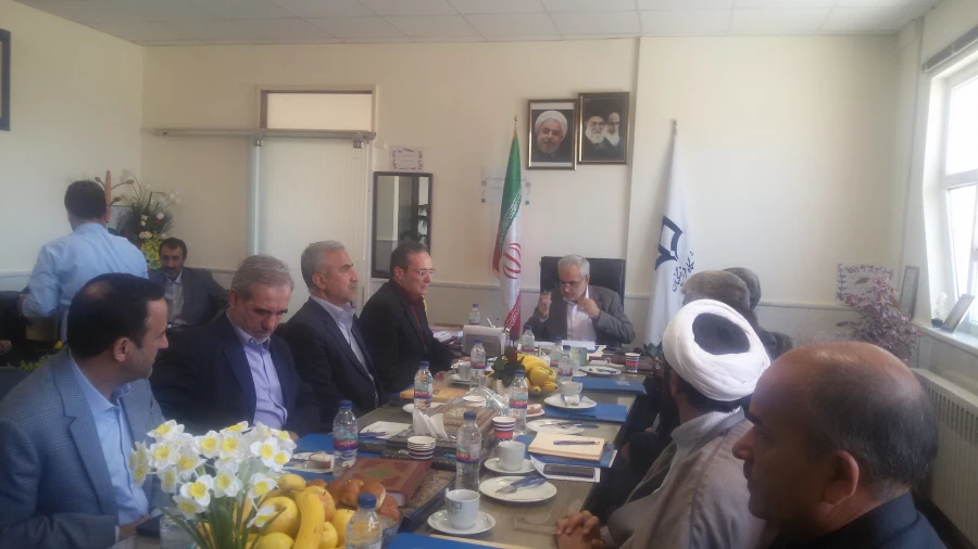 برگزاری اولین جلسه هیات امناء دانشگاه فرهنگیان خراسان شمالی در سال 96 6