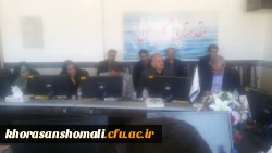 برگزاری شورای اداری دانشگاه فرهنگیان خراسان شمالی با حضور آقای دکتر مهرمحمدی سرپرست دانشگاه فرهنگیان 6