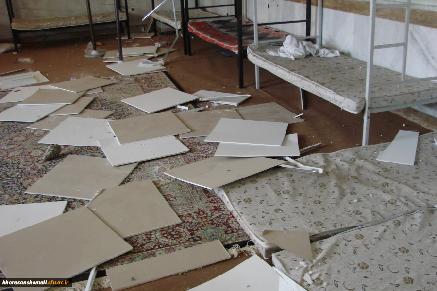 زلزله شدید  5/7  ریشتری در خراسان شمالی 5