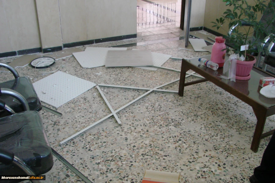 زلزله شدید  5/7  ریشتری در خراسان شمالی 12