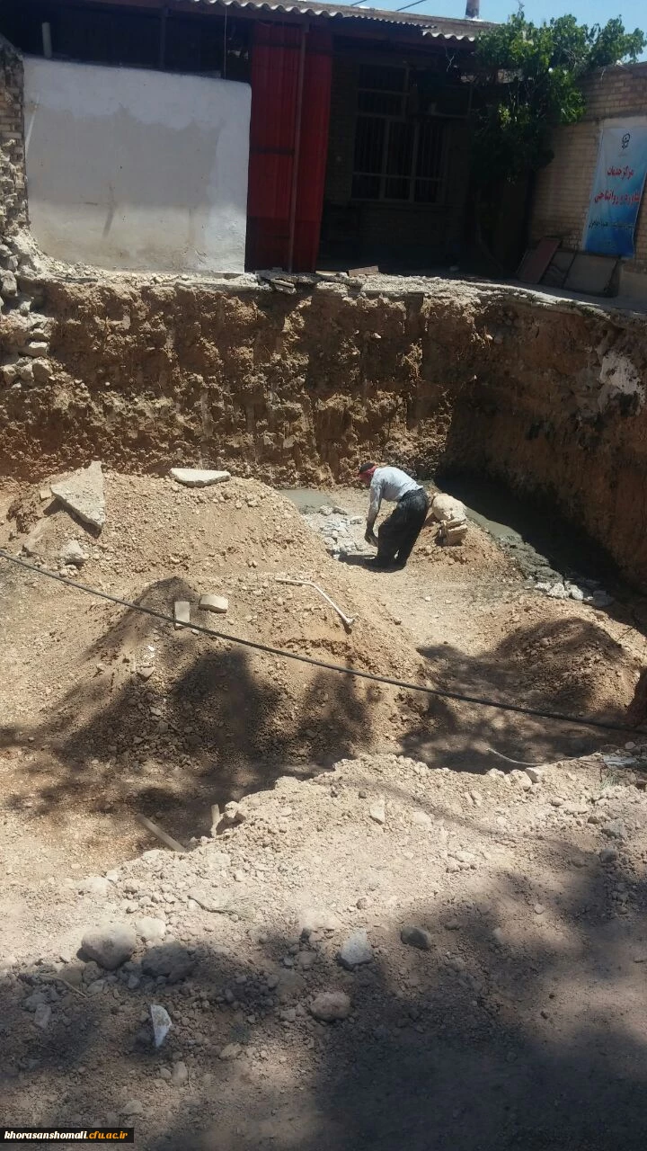 شروع چند جبهه کاری در خصوص  عمران و آبادانی پردیس های  دانشگاه فرهنگیان خراسان شمالی 7