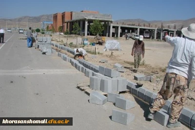 شروع چند جبهه کاری در خصوص توسعه و آبادانی پردیس های  دانشگاه فرهنگیان خراسان شمالی