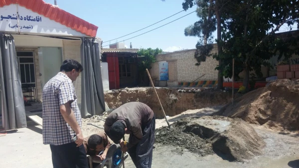 شروع چند جبهه کاری در خصوص توسعه و آبادانی پردیس های  دانشگاه فرهنگیان خراسان شمالی 4