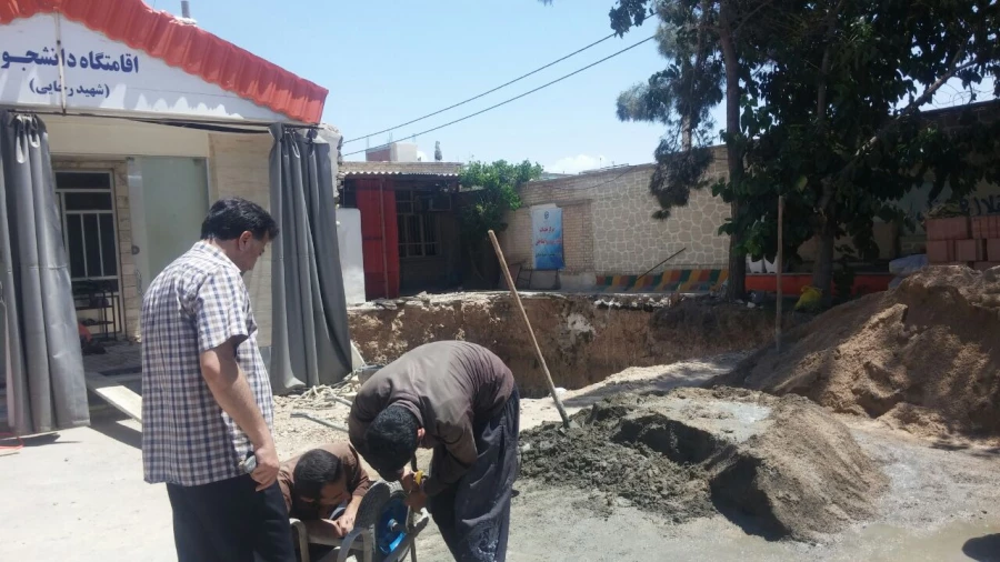 شروع چند جبهه کاری در خصوص توسعه و آبادانی پردیس های  دانشگاه فرهنگیان خراسان شمالی 4