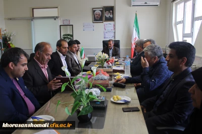 نشست کمیته همکاری های حوزه علمیه و آموزش و پرورش با دانشگاه فرهنگیان استان خراسان شمالی