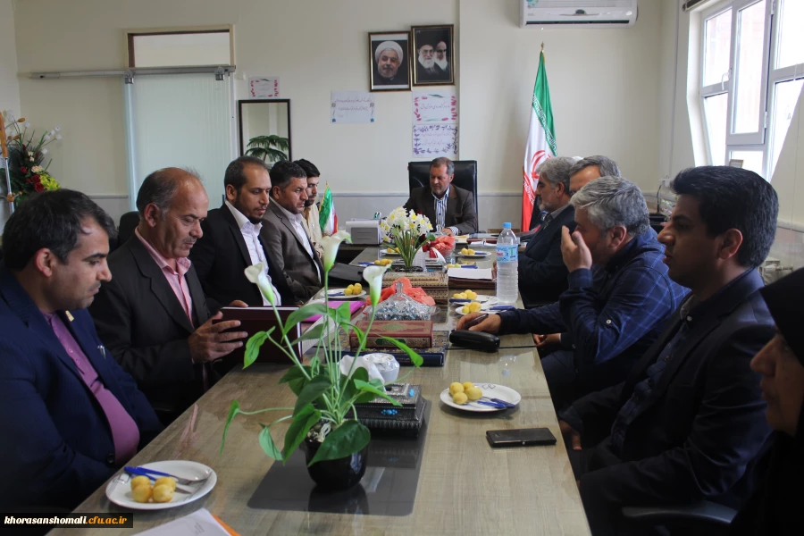 نشست کمیته همکاری های حوزه علمیه و آموزش و پرورش با دانشگاه فرهنگیان استان خراسان شمالی 2