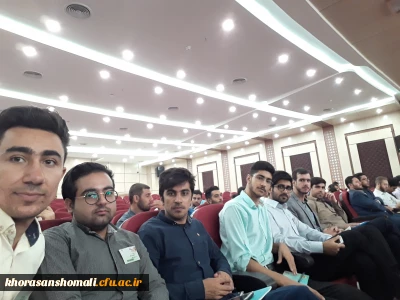 شرکت دانشجو معلمان پردیس های دانشگاه فرهنگیان خراسان شمالی در چهارمین اردوی حیاط طیبه در مشهد مقدس