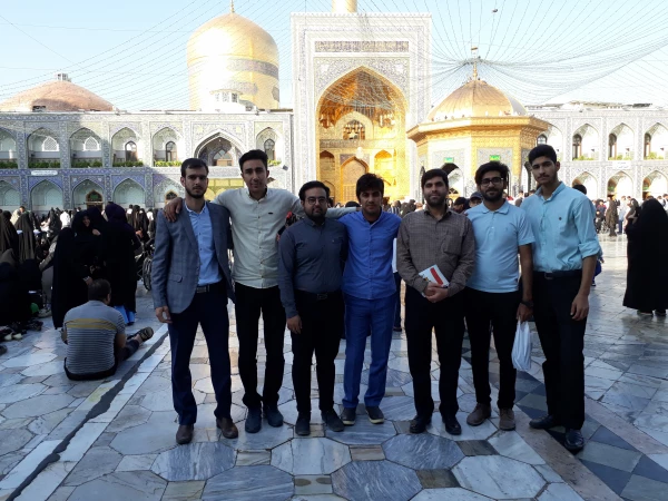 شرکت دانشجو معلمان پردیس های دانشگاه فرهنگیان خراسان شمالی در چهارمین اردوی حیاط طیبه در مشهد مقدس 3