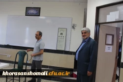 بازدید مدیر کل آموزش و پرورش خراسان شمالی از روند مصاحبه داوطلبان آزمون سراسری سال 1396 دانشگاه فرهنگیان خراسان شمالی 4