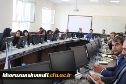 جلسه شورای اداری با حضور کلیه کارکنان پردیس های دانشگاه فرهنگیان خراسان درشهریورماه برگزار گردید 4