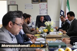 جلسه هماهنگی دانشگاه فرهنگیان استان با اداره کل آموزش و پرورش خراسا ن شمالی در خصوص شروع پودمان دوم مهارت آموزان ماده 28 آموزش و پرورش 2