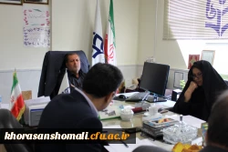 تشکیل جلسه  شورای نظارت ، ارزیابی و تضمین کیفیت دانشگاه فرهنگیان خراسان شمالی 4