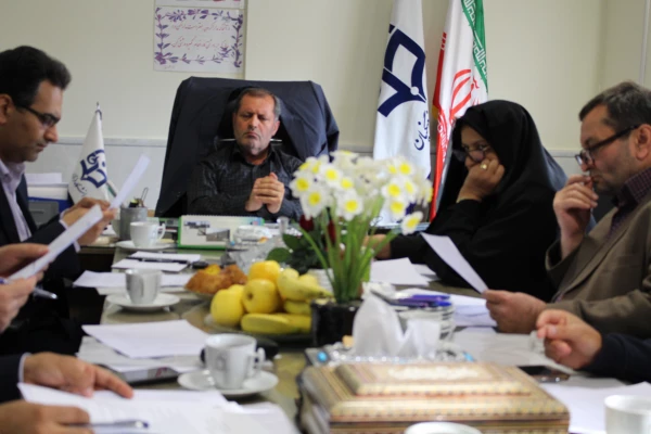 تشکیل جلسه  شورای نظارت ، ارزیابی و تضمین کیفیت دانشگاه فرهنگیان خراسان شمالی 6