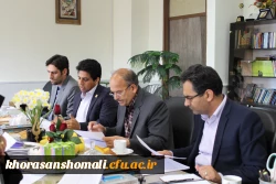 تشکیل جلسه  شورای نظارت ، ارزیابی و تضمین کیفیت دانشگاه فرهنگیان خراسان شمالی 5