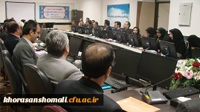 جلسه شورای مدرسین دانشگاه فرهنگیان خراسان شمالی برگزار شد