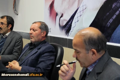 برگزاری جلسه شورای اداری و تودیع و معارفه معاون توسعه منابع و امور دانشجویی پردیس امام جعفر صادق(ع)