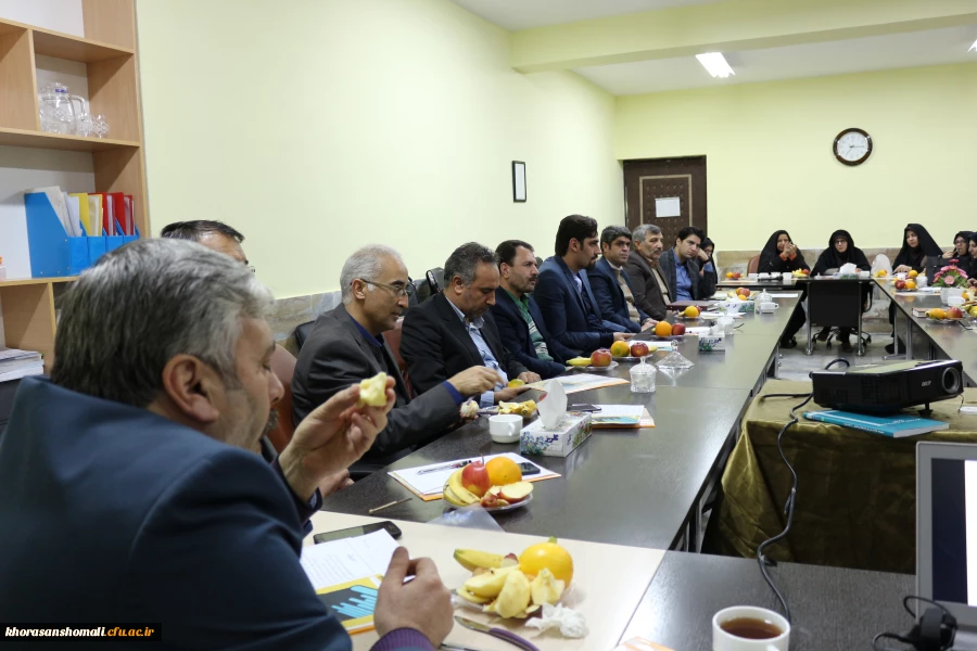 جلسه ستاد برگزاری همایش ملی آموزش زبان فارسی ابتدایی در اسفندماه توسط دانشگاه فرهنگیان خراسان شمالی 6