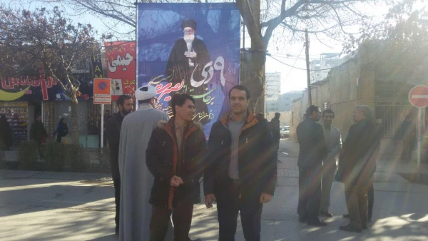 شرکت همکاران و دانشجویان دانشگاه فرهنگیان در مراسم 9 دی 4