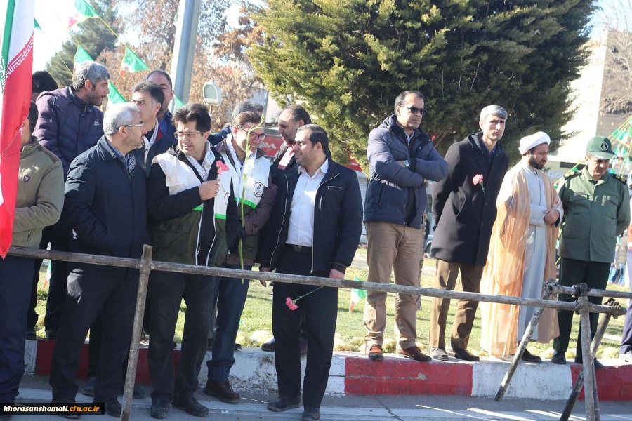 حضور همکاران در مراسم12 بهمن ماه 4