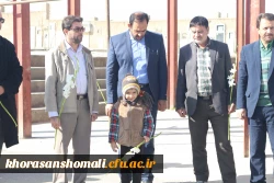 شرکت همکاران پردیس های خراسان شمالی در مراسم گلباران مزار شهداء به مناسبت دهه فجر 6