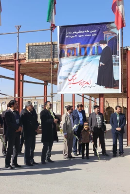 شرکت همکاران پردیس های خراسان شمالی در مراسم گلباران مزار شهداء به مناسبت دهه فجر 9