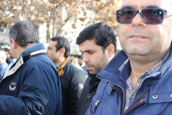 شرکت همکاران در مراسم راهپیمایی 22 بهمن ماه 1396 7