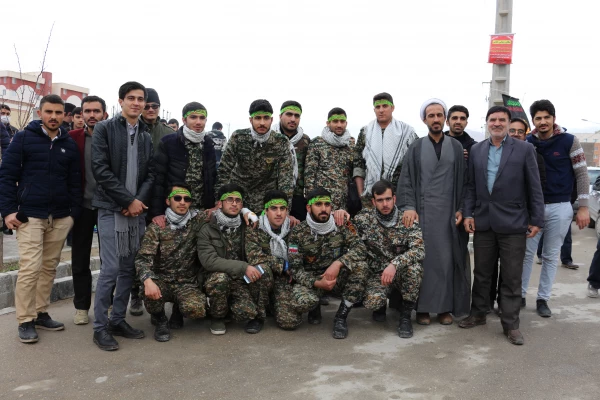 مراسم استقبال، تشییع و خاکسپاری شهدای گمنام با حضور با شکوه اقشار مردم، دانشگاهیان و دانشجویان در دانشگاه فرهنگیان خراسان شمالی 6